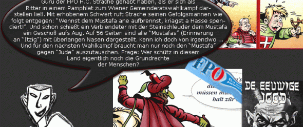 Propaganda-Guru H.C. Strache im Wiener Wahlkampf